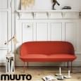 The OSLO 2-seater sofa, a sleek and classy silhouette. MUUTO