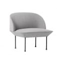 The OSLO armchair, rounded and thin shapes and maximum comfort. Muuto