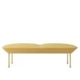 The OSLO bench, an airy and light design. Muuto