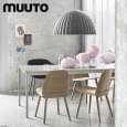 Der NERD Stuhl, bei dem die Rückenlehne und der Sitz unsichtbar zusammengebaut sind. Muuto