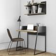 VOLGA skrivebordet: kompakt og designet for å være praktisk og universelt.