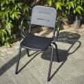 RAY modern outdoor CAFÉ armchair, by FASTING & ROLFF, WOUD