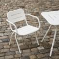 RAY modern and outdoor dining chair, by WOUD