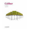 CALIBER, stackable and recyclable wooden chair