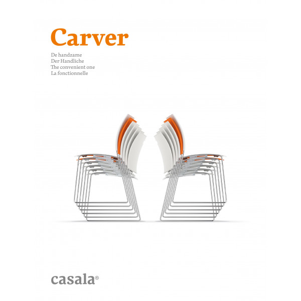CARVER，可堆疊和設計聚丙烯椅子