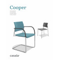 COOPER, chaise incurvée haut de gamme et design