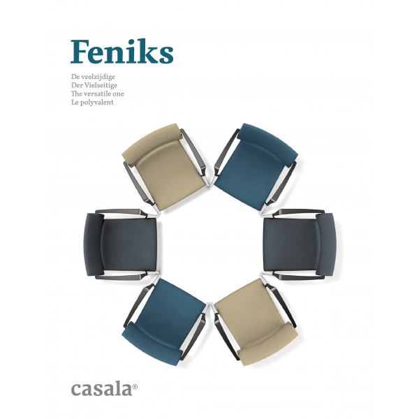 FENIKS, gamma di sedie impilabili di design