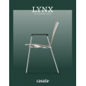 LYNX, diseño, silla apilable y cómoda.