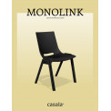 MONOLINK, στοιβαζόμενη καρέκλα, ελαφριά και άνετη