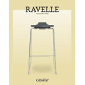 RAVELLE, design and stackable high stool