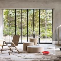 LEVELS, set de tables basses en bois massif modulables, PER/USE