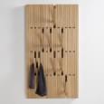 Functional wooden coat rack PIANO or XYLO, PER/USE