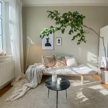 Mesita de noche estrecha de madera maciza retro blanca con cajones de  almacenamiento dobles, mini sofá de dormitorio, mesa de centro alta y  estrecha
