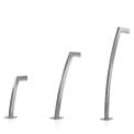 SAPHIRA, en lampe spesielt designet for utendørs, i rustfritt stål.
