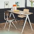 PYRAMID collection by HAY. Tables, benches and coffee tables made in solid wood and steel.