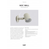 NOC lamp collection made in die cast aluminum practical and design by HAY
