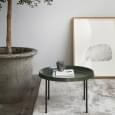 Durable and minimalist side table TULOU, by HAY