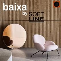 BAIXA, un fauteuil lounge confortable au design unique.