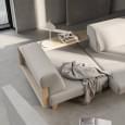WOOD, έξυπνος μετατρέψιμος καναπές με μεγάλα μαξιλάρια: μια ανταμοιβή καινοτομίας
