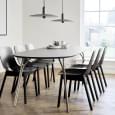 TREE dining table, 3 dimensions, natural symbolism, lightness and roundness.