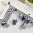 BAZA garden furniture to compose, high-end modular sofa