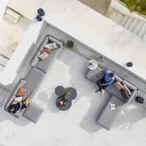 BAZA muebles de jard&iacute;n para componer, sof&aacute; modular de alta gama