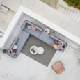 BAZA garden furniture to compose, high-end modular sofa