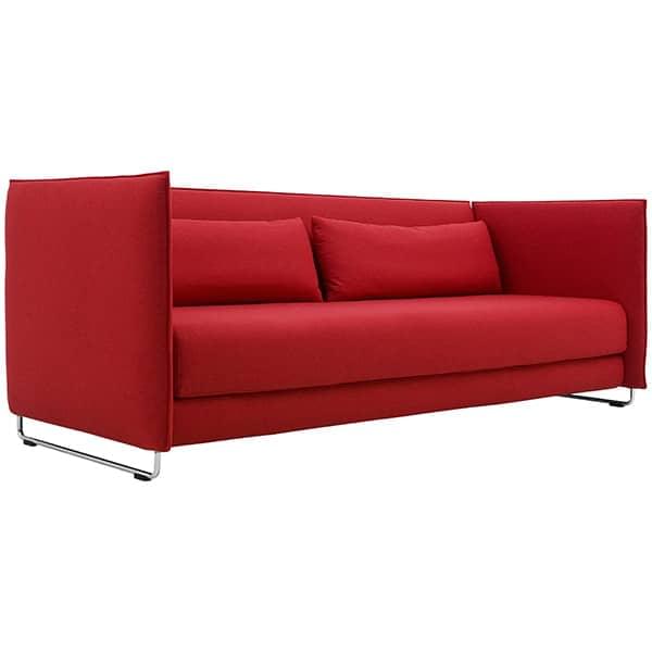 METRO、ベッドに変換可能なソファ、繭と快適さ、並外れたデュオ-Softline