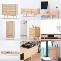 FAWN, gama de muebles de alta gama en roble macizo, de GAZZDA