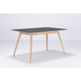 STAFA, elegant and refined solid oak table, by GAZZDA