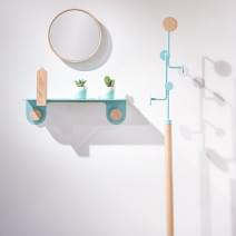 HOOK, estante de pared con ganchos, de GAZZDA