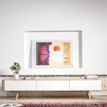 ENA、餐具柜和 TV 实心橡木家具，来自 GAZZDA