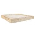 Ziggy, a bed made in solid wood, designed to be practical and functional