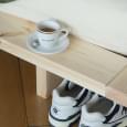 Japan: un letto di ispirazione giapponese, un tocco danese e un legno massello di qualità