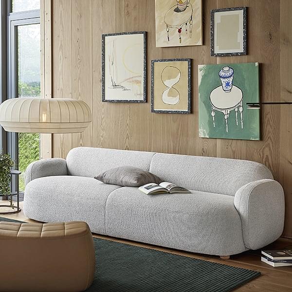 GEM, un canapé 3 places qui offre un confort exceptionnel