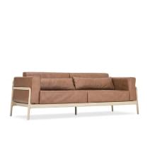 FAWN, canap&eacute; 3 places en ch&ecirc;ne massif - &eacute;l&eacute;gant et confortable, par GAZZDA