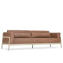 FAWN, canap&eacute; 3 places XL en ch&ecirc;ne massif - &eacute;l&eacute;gant et confortable, par GAZZDA