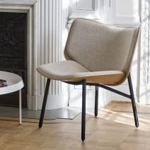 ABOUT A CHAIR -. ref AAC21 - asiento tapizado, patas de aluminio, hay muchas opciones disponibles - HEE WELLING, HAY