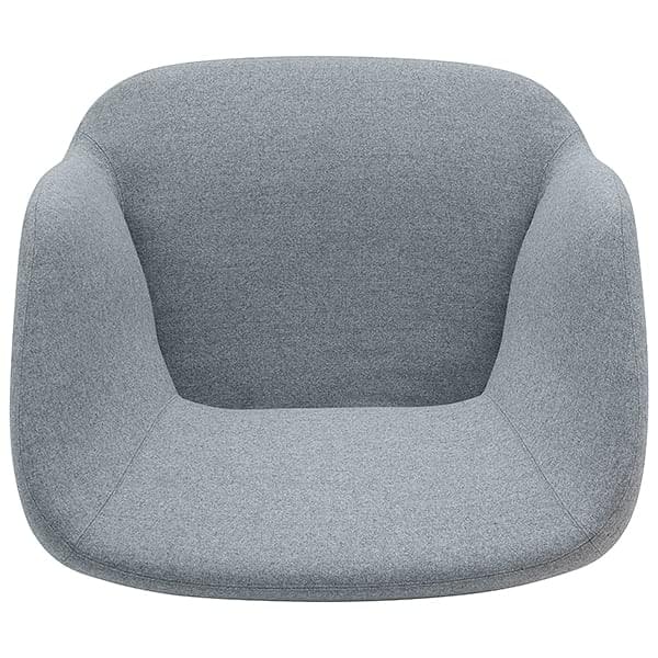 CLAY di SOFTLINE, una poltrona, un divano, un pouf: un design organico,  elegante e minimalista.