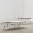 La Table LOOP par HAY est belle, design et abordable. Un beau choix de dimensions et de finitions