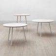 圆LOOP餐桌，或高台，是美丽的，方便生活和负担得起的-装饰与设计