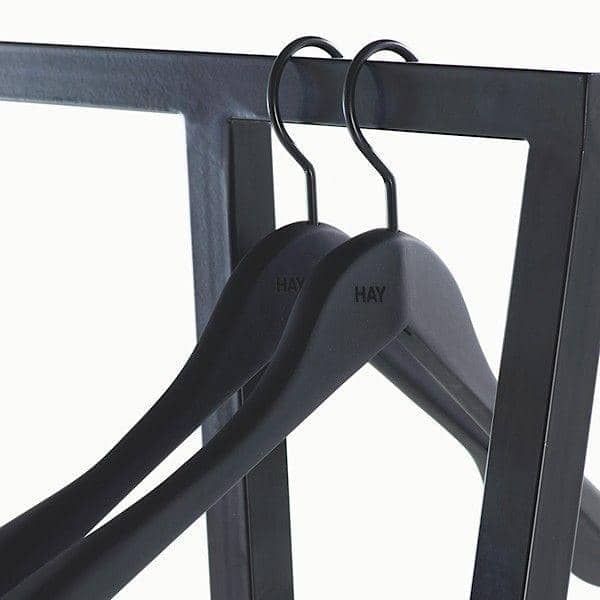 Hay Soft Coat Hanger Set of 4 - Grey Slim