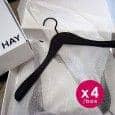 HAYソフトコートハンガー（4個入りの箱）は、用LOOPスタンド：最終的なデザインタッチ-デコとデザイン