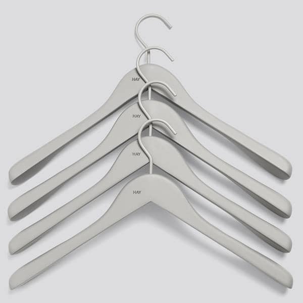 Hay - Clothes soft coat slim hanger set of 4