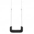 ME and U is an upholstered indoor swing, SOFTLINE