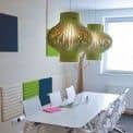 BUZZILIGHT, the soft and generous hanging lamp ! Acoustics, eco, deco and design