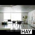 The T12 dining table or desk by HAY. Nordic design, so perfect!