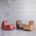 GRAND PRIX a generous armchair, very comfortable with its rounded forms