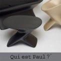 UBLO pouf και επιπλέον τραπέζι - η εξωτερική γαλλική αφή