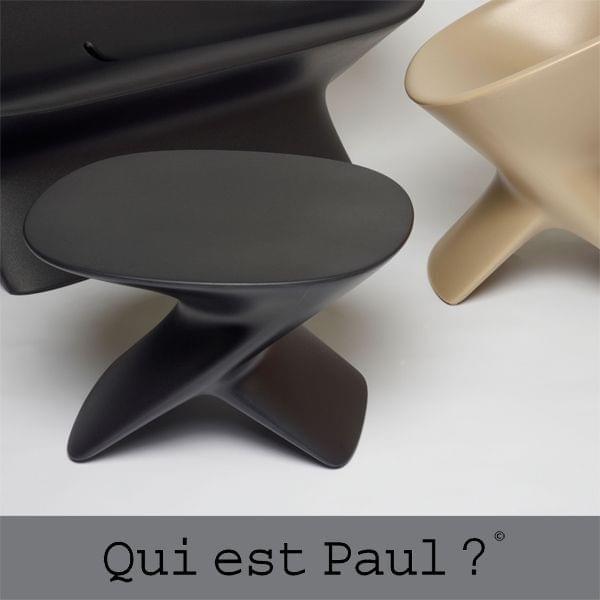 UBLO pouf and also Extra table - the outdoor french touch